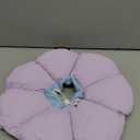 Cat Cone Collar,Cute Waterproof Cat Recovery Collar,Anti-Bite Lick Wound Healing Safety Elizabethan e Collar for Cats,Purple Flower All-Season Style
