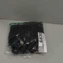 Women's Side Drawstring Lace Ruffle Shorts Y2K Ruched Low Rise Mini Stretchy Slim Fit Micro Shorts (Large, Black)