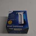 Everlasting Comfort Automatic Soap Dispenser Touchless - No Drip Lotion, Hand Soap, Shower Gel, Dish Soap Dispenser w/Adjustable Output, Motion Sensor - Perfect for Commercial & Household Use (500ml)