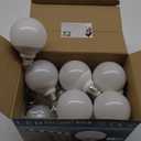 12 Pack Bathroom G25 Vanity Light Bulb, Cotanic 5000K Daylight LED Globe Light Bulbs, E26 Standard Base, 5W(60 Watt Equivalent Incandescent Replacement), 500LM, Non-Dimmable