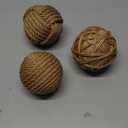 Orbs 3 PCS Big Decorative Balls, Centerpieces for Dinning Room Table, Ball Decorations for Bowls, Trays, Vases and Basket Fillers