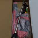 Hourleey Pressure Washer Gun, Red High Power Washer Gun with Replacement Wand Extension, 5 Nozzle Tips, M22 Fittings, 40 Inch, 5000 PSI