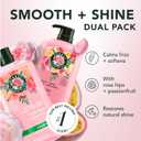 Herbal Essences Shampoo & Conditioner Set, Rose Hips + Passionfruit - Smooth Collection, Paraben-Free, Color-Safe, Shiny Hair with Jojoba & Vitamin E, 29.2 Fl Oz Each, 2-Pack