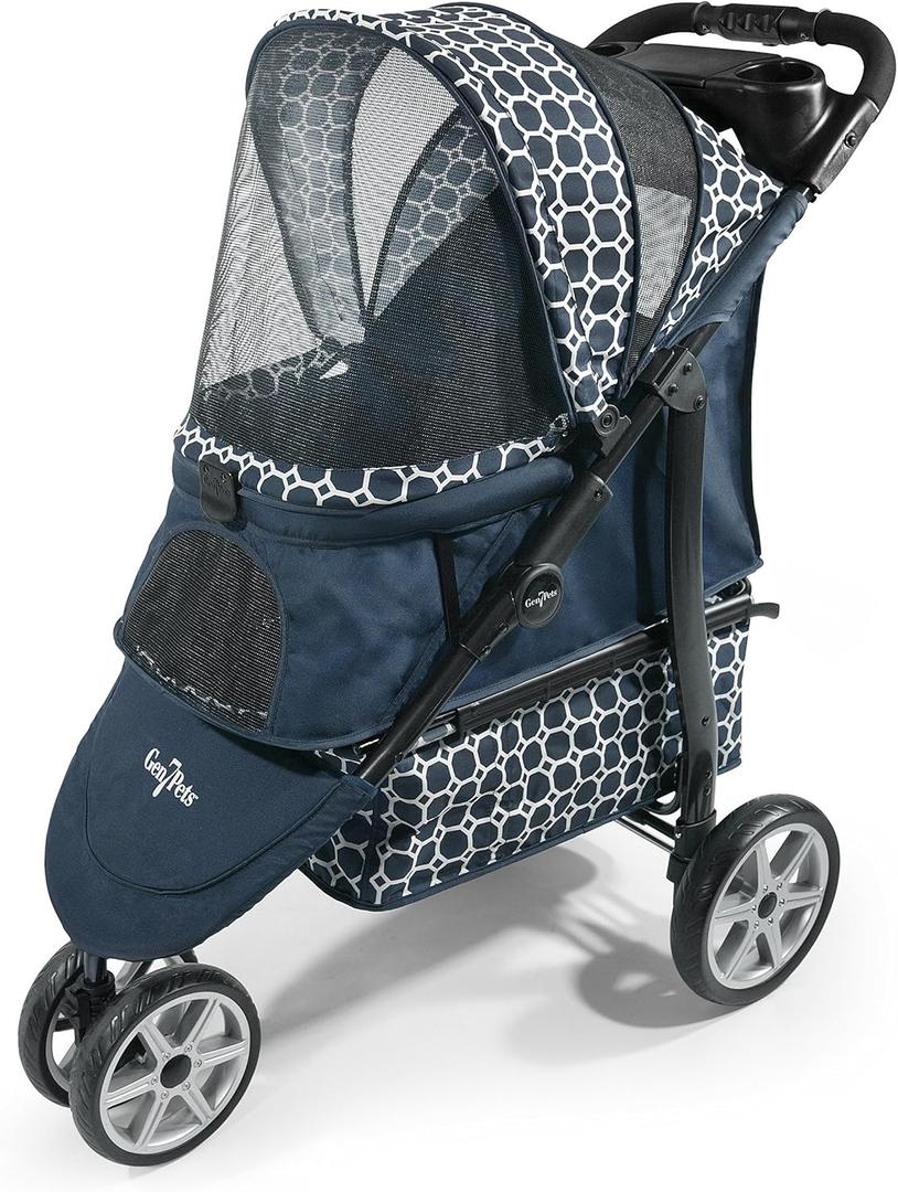 Gen7Pets Monaco Pet Stroller, Blue