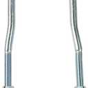 Spare Tire Carrier for Trailer,U-Bolt Zinc Plated Spare Tire Mount Bracket Side Mount 4 or 5 Lug fit Ski Boat, Fishing Boat or Sailboat Trailer (12 Inch, Silver)