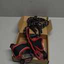 No Pull Dog Harness Adjustable Reflective Oxford Easy Control Medium Large Dog Harness with A Free Heavy Duty 5ft Dog Leash