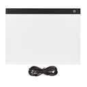 lvifloae A3 Copyboard LED Light Pad Stepless Brightness Translucent Drawing Board USB Powered for Artist Animation Sketching Architecture Calligraphy Stenciling (A3G)