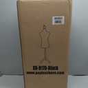 FDW Manikin 60-67Height Adjustable Female Dress Model Display Torso Body Tripod Stand Clothing Forms (Black, 60-67 Inches)