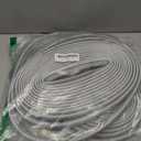 Weather Stripping Door Seal Strip Soundproof Q Foam Tape, Exterior Door Insulation Strip for Large Gap, Easy to Install(Grey, 60FT)