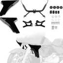 Side Fairing Panel Bracket Motorcycle Fairing Support Brackets Kit Fit for Touring Road Glide 2024-up,CVO Road Glide 2023-up,CVO Road Glide ST 2024-up (Vivid Black)