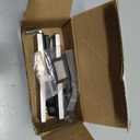 Gyykzz 1 Pack T316 Marine Grade Railing Glass to Glass Clamp, 180 Degree Double Side Bracket for Balustrade, Stainless Steel Brushed Finish Railing Clip Holder for Pool Fence, Balustrade, Balcony Deck