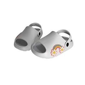 Coast Pillow Toddler Girls Rainbow Sandals – White 6