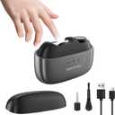 Electric Nail Clipper 3-in-1 with LED Light, Nail Trimming, Filing & Polishing, Magnetic Cover, Wide Opening for Thick Nails, Type-C Charge, Portable and Safe for Kids, Adults & Seniors