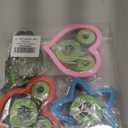 Hhyn Sandwich Cutters Set for Kids, Mickey Mouse, Dinosaur, Star, Heart Shapes and Mini Vegetable Fruit Cookie Cutters Food Mold for Holiday and Party (12 Pcs - A)