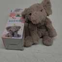 Hopearl Adorable Plush Calf Elephant Toy Floppy Elephish Ultra Soft Stuffed Animal for Boys Girls Kids Toddlers, Gray, 9''