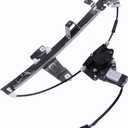 FINDAUTO Power Window Regulator Front Left Driver Side fit for 1999-2000 for Jeep Grand for Cherokee 741-552 Window Regulator and Motor Assembly with Motor