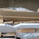 Semiocthome Shoe Storage Cabinet with 2 Flip Drawers, 23.6"(W) Freestanding Shoe Organizer for Entryway with Curved Doors, Narrow Shoe Rack Cabinet with Metal Handles for Foyer, Hallway