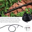 MIXC 1/4 Inch Blank Distribution Tubing Drip Irrigation Hose, 50ft Roll