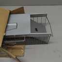 HOMESTEAD Live Rat Trap Indoor/Outside - Squirrel Trap, Have A Heart Animal for Chipmunk, Small Rabbits, Weasel and Similar-Size Rodents, 18"x5"x5", 2 Doors, Fully Assembled