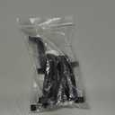 Collectible Car Display Wall Mount | Low Profile Design Compatible with Lego Car Models | Display Cars by Wheels on Wall | Made in USA (Black 10-Pack)