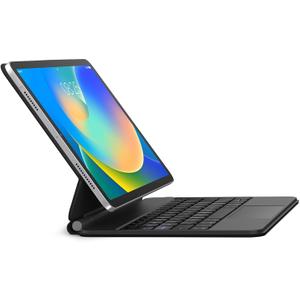 Keyboard Case for iPad 10th Generation 2022 & 11th (A16, 2025)  Magic-Style Keyboard with Multi-Touch Trackpad  Floating Cantilever Stand  Magnetic Case for iPad 10.9 inch 10th / 11th Gen. (Black)