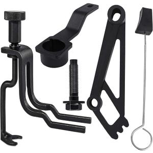 Engines Repair Tools Kit-Valve Spring Compressor Tool, Crankshaft Positioning Tool, Cam Phaser Holding Tool, Timing Chain Locking Wedge Tool, Crankshaft Pulley Bolt for Ford 4.6L 5.4L 6.8L 3V Engines
