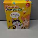 Corgi Walking Dog Barking Toy, Musical Singing Dancing Volume Control Interactive Puppy Walk Along with Leash, Wagging Tail Shaking Head, Electronic Dogs Stuffed Animal Puppy for Kid