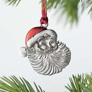 Pack of 3, metunana Solid Pewter Ornaments Metal Christmas Tree Decorations, Metal Craft Hanging Decoration, Christmas Tree Decorations, Unique Gifts for Home Party Xmas Tree Decor