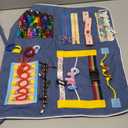 Fidget Apron for Elderly, Fidget Blanket for Adults with Dementia, Dementia Products for Elderly, Sensory Blanket for Dementia Patients or Alzheimer, Dementia Gadgets Apron