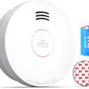 SITERWELL Smoke Detector, Smoke Detector 10 Year Battery with Photoelectric Sensor, Fire Alarm with Low Battery and Fault Warning for House and Bedroom, UL217-9th Listed, GS525A, 1 Pack