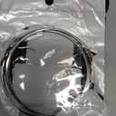 Amazon Essentials Gold Plated or Stainless Steel Flattened Hoop Earrings