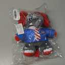 Patriotic Stars-and-Stripes Elephant Plush - Ideal Trump Merchandise Gift or Decoration with Teddy Bears for July 4th and Trump Memorabilia Enthusiasts!