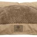 American Kennel Club Extra Large Sofa Dog Bed - Memory Foam, Popcorn Fur, Tan