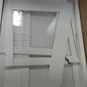 PawHut Hamster Cage with Openable Top & Lock, Transparent Acrylic Panels Small Animal Habitat with Hut, Seesaw, Ladder, for Dwarf Hamster Gerbil, 31.5" x 20" x 23", White