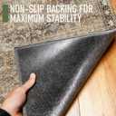Office Chair Mat for Hardwood Floor, 48"x60" Desk Chair Mat for Home Office, Anti-Slip Under Desk Mat Rug for Rolling Chair,Floor Protector Washable Rugs for Gaming Chairs-Rust
