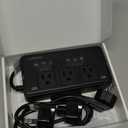 2000W Voltage Converter US to Europe - 7-in-1 Power Converter Adapter Combo with EU/UK/IT/AU Plugs, 220V to 110V Converter with 3 AC Outlets, 2 USB & 2 Type-C Ports for Travel