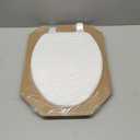 Bemis 1400TTA Economy Durable Wood Toilet Seat, Made in USA, Elongated, White
