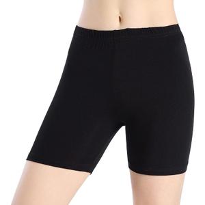 2 Pack Women Under Dress Tight Shorts and 1 Pack Leggings  Stretch Short Pants Thin Yoga Leggings Fitness L