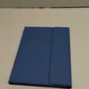 Harvopu Compatible for iPad 11th 10th Generation Case with Keyboard, Folio Cover with Pencil Holder, Multi-Touch Trackpad, 7 Color Backlit, Detachable Keyboard for iPad (A16) 11th/10th Gen (Navy Blue)