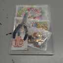 Keychain Making Kit Keychain Charms Bulk Y2k Lip Gloss Kindle Charms Phone Bag Charm Kit Cute Beaded Key Chain 300Pcs Beads 100Pcs Charm for DIY Key Chain Kits Accessories Jewelry Making Supplies