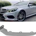 Front Bumper Trim Molding For Mercedes Benz E-Class W212 E250 E350 E400 E500 E550 2014 2015 2016 Left Side Chrome Trim A2128852774 (Left Side)