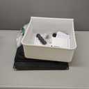 3-Level Cat Cage with Litter Box: DIY Indoor Kitten Enclosure, Spacious Exercise Area for 1-2 Small Cats, Black