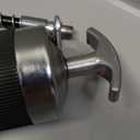 8000 PSI Heavy Duty Grease Gun Kit - 14oz with Flex Hose, Sharp Nozzle, Extension Pipe & Coupler, Red