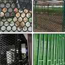 Upgraded 15.7IN x 33FT ABS Plastic Chicken Wire Fence Mesh, Poultry Fencing, Hexagonal Fencing Wire for Gardening, Construction Barrier Netting, Chicken Wire Frame Crafts, Floral Netting