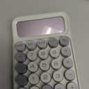 Mr. Pen- Mechanical Switch Calculator, 12 Digit Large LCD Display, Gray with Big Buttons, Mechanical Switch Calculator for Home, School, Office