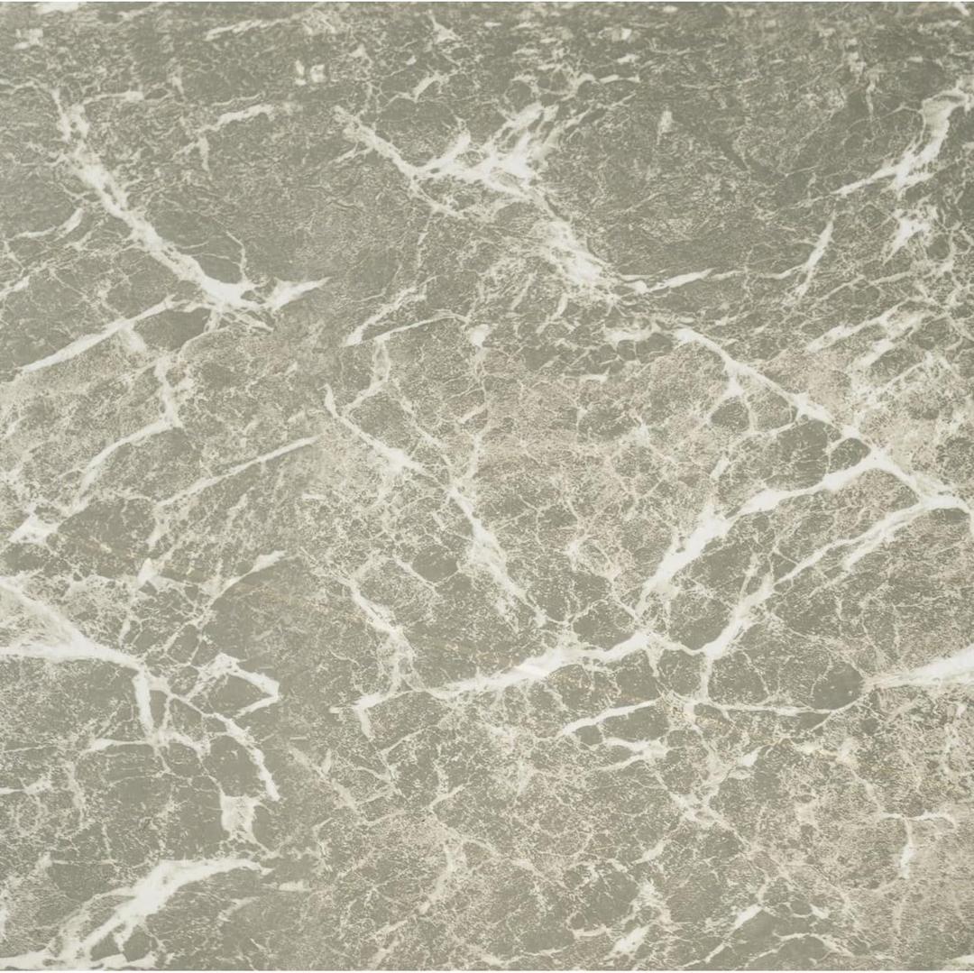 Nexus Self Adhesive 12-Inch Vinyl Floor Tiles, 20 Tiles - 12" x 12", Grey Marble - Peel & Stick, DIY Flooring for Kitchen, Dining Room, Bedrooms & Bathrooms by Achim Home Decor
