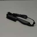 Heated Ionic Hair Straightening Brush for Men - 5 Temperature Settings, Anti-Scald, Beard Shaper & Travel Bag (Black)