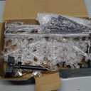 Solar Christmas Pathway Lights Outdoor Decorations, Solar Powered Snowflake Lights, Waterproof Xms Garden Stake Lights Outdoor Christmas Decorations for Patio Yard Porch Lawn, 8 Pack(White)