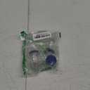 3 Pieces Hydrogen Peroxide Contact Lens Cleaner Case, Eye Contact Lens Washer Machine, Portable Travel Size Vented Universal Protective Barrel-shaped Case