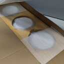 Sunhoo Raised Cat Food Water Bowl Elevated Tilted Kitty Dishes Set of 3 Ceramic Dish for Indoor Cats Orthopedic Pet Food Stand Reduces Vomiting 3 Bowl Cat Feeder Easy Assembly(Wood Color)